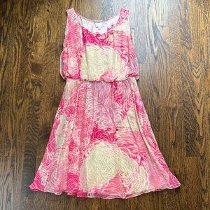 Anthropologie Sleeveless floral mini dress size 4